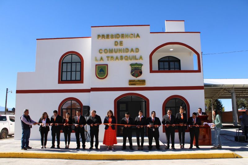 Inauguración de la Presidencia de Comunidad de La Trasquila